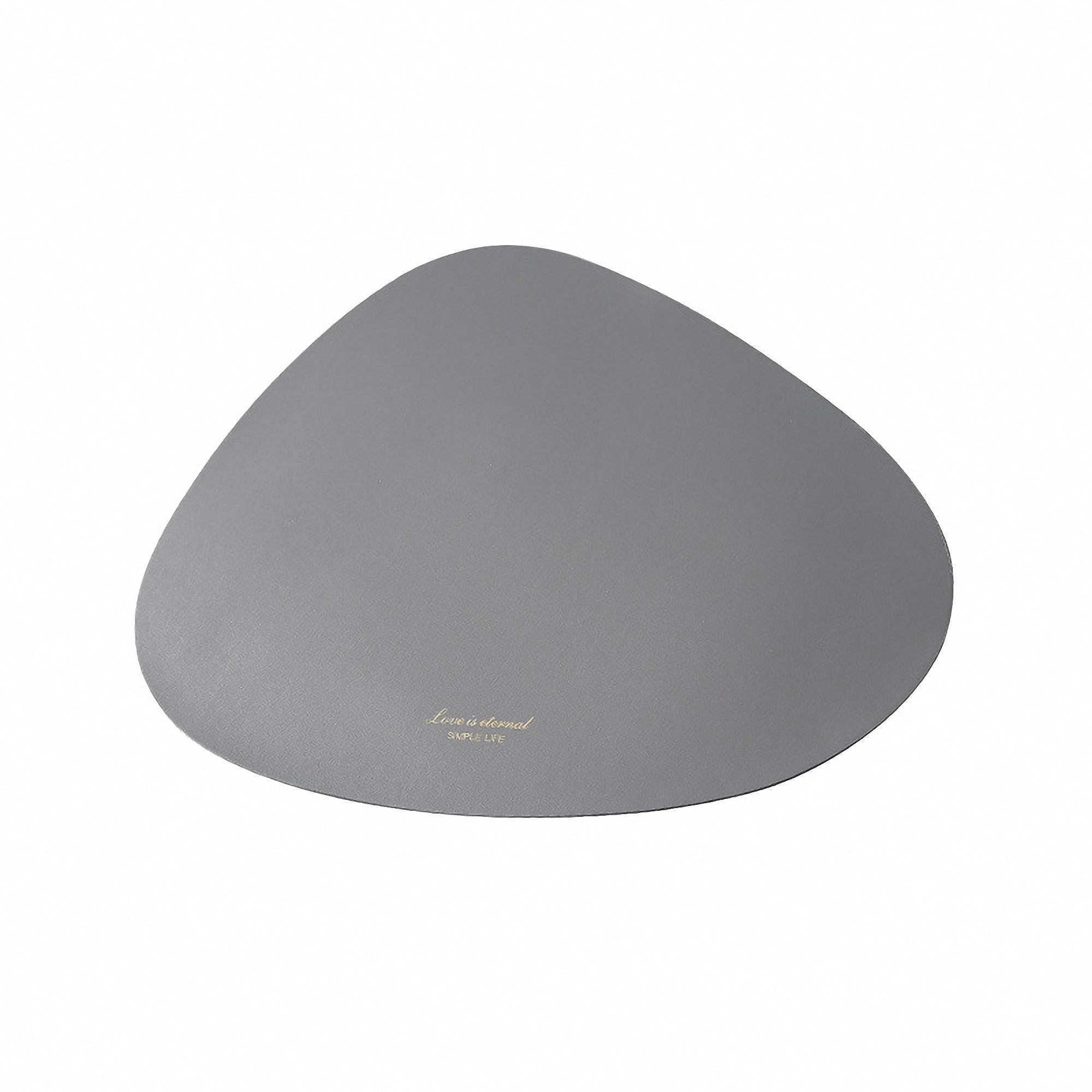 Water Drop Shape PU Leather Coaster 6