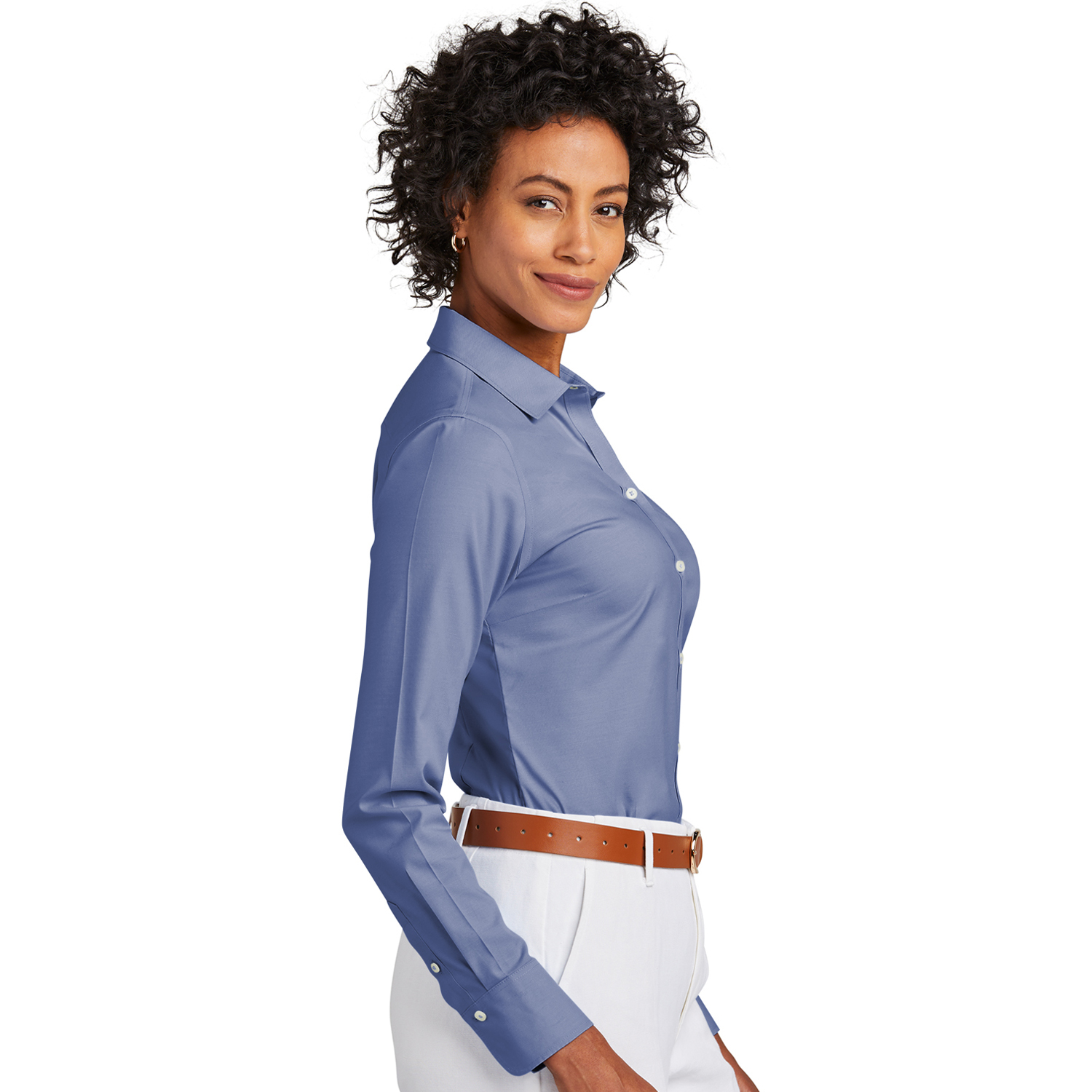 Brooks Brothers® Women's Wrinkle-Free Stretch Dress Shirt 5