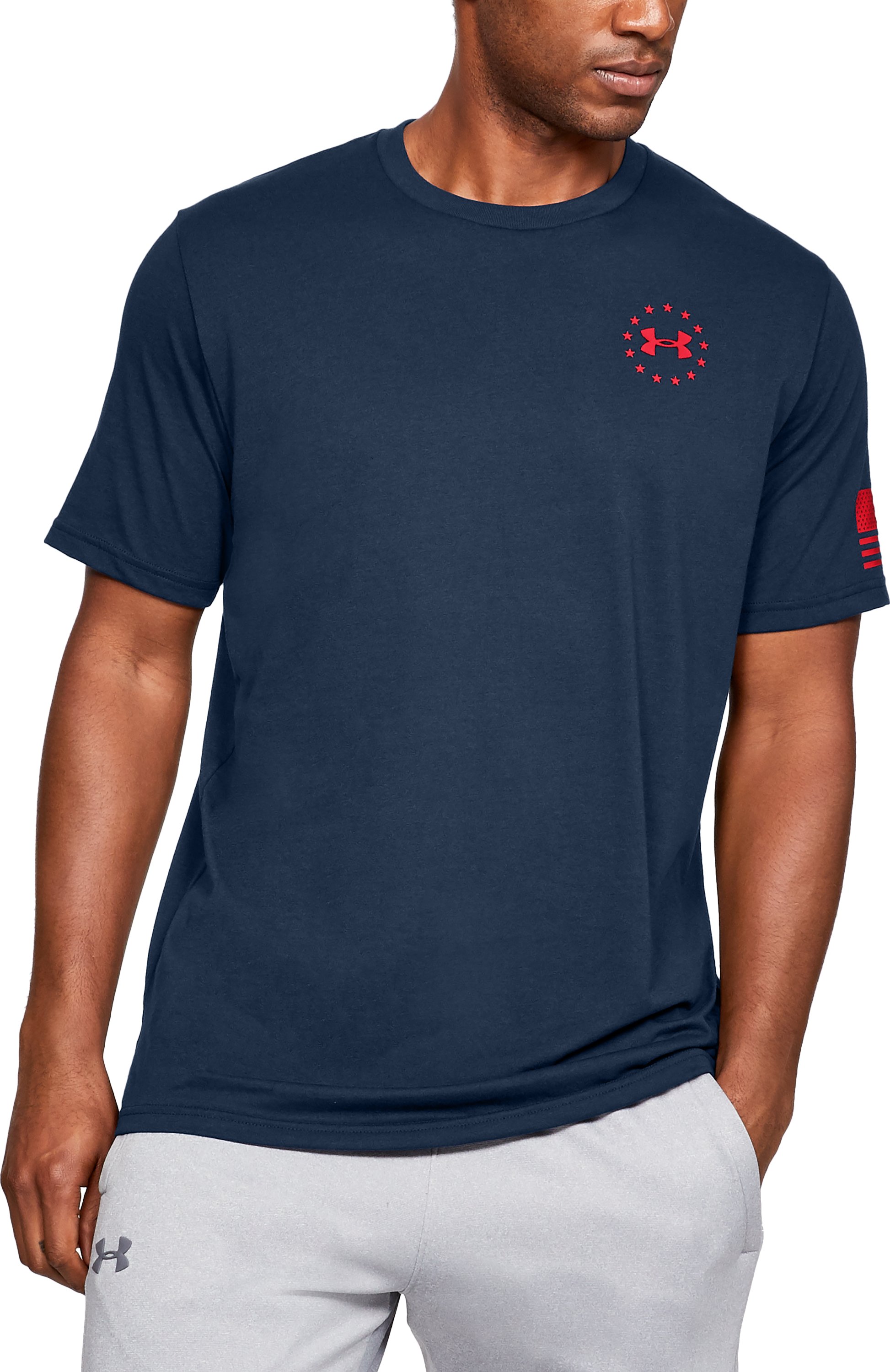 Men's UA Freedom Flag T-Shirt 13