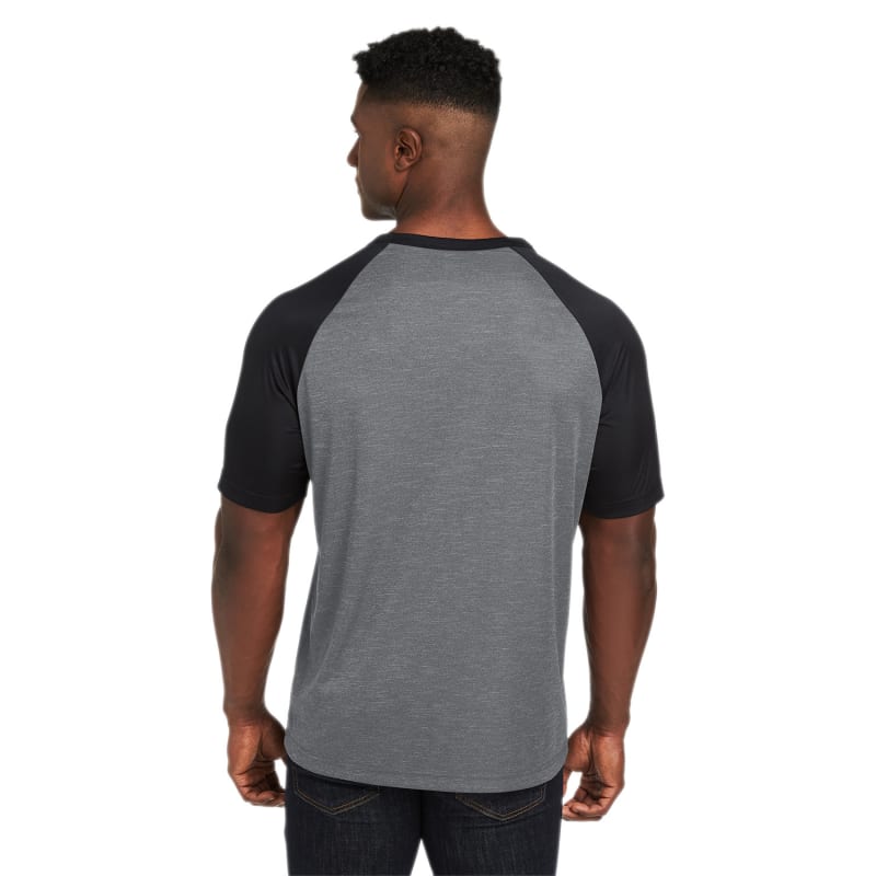 Team 365 Unisex Zone Colorblock Raglan T-Shirt 10