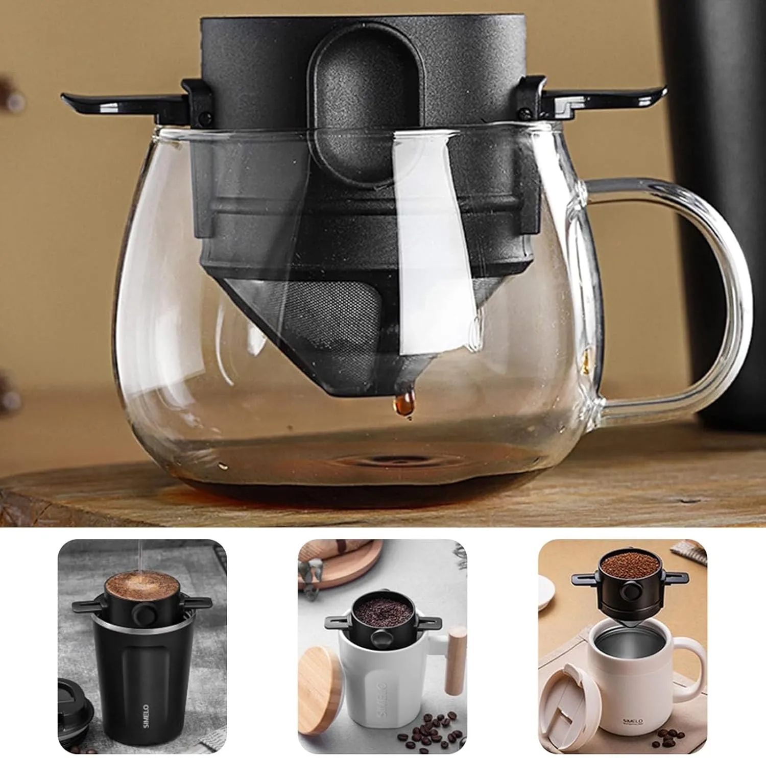 Stainless Steel Portable Coffee Filter 2