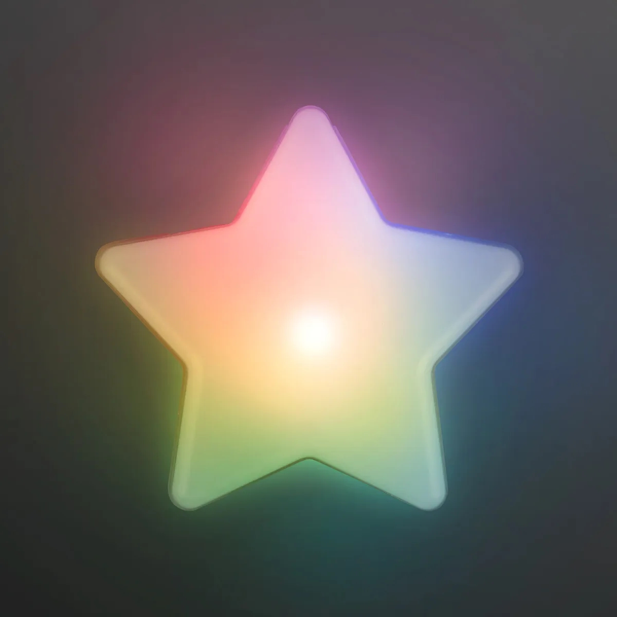 Multicolor LED Glow Clip-On Light Badges 5