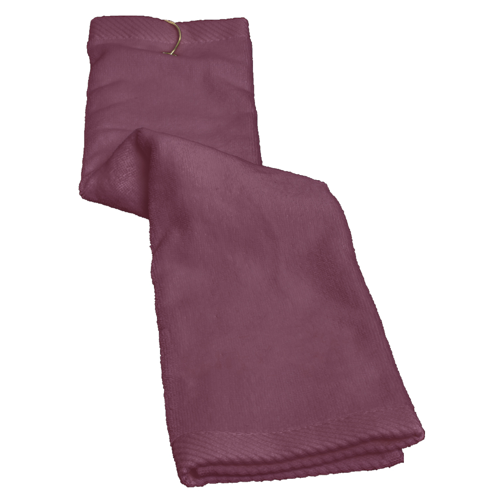 Turkish Trifold Colored Golf Towel 16" x 25" 20