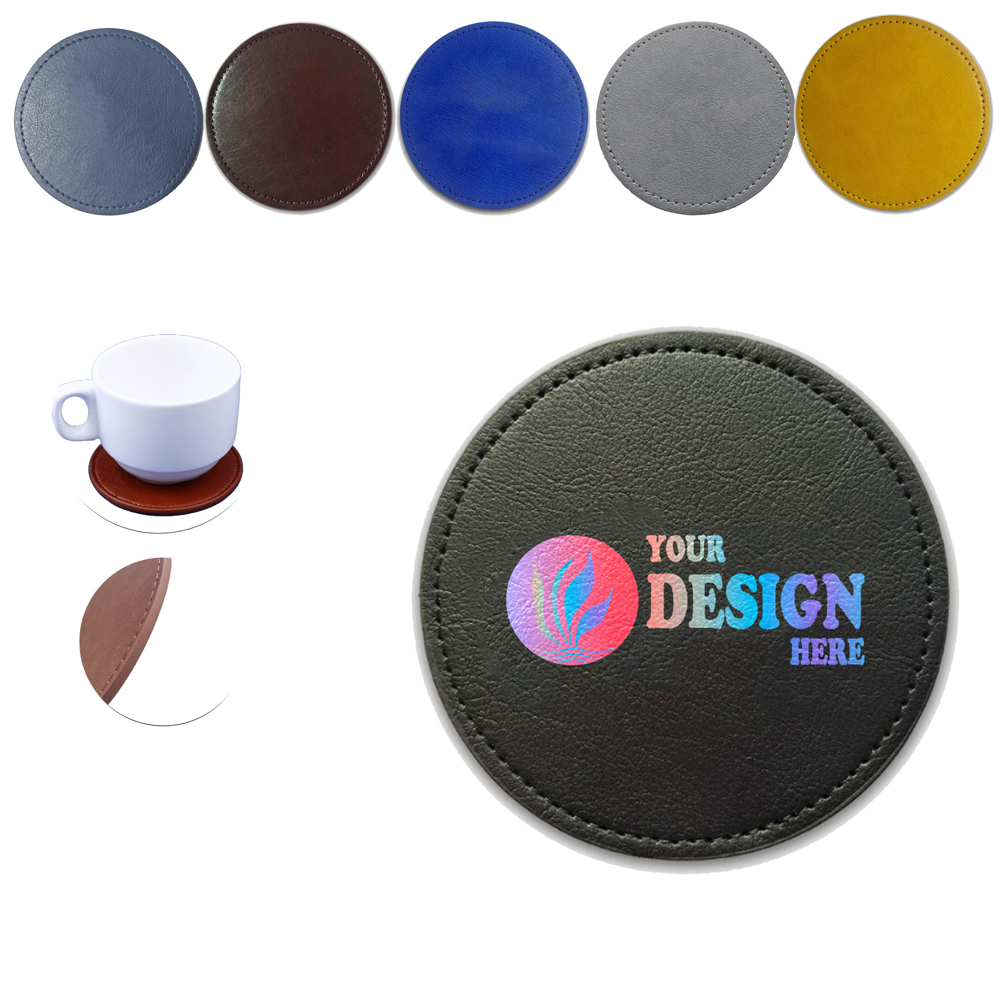 3.9" Drink Coaster 1