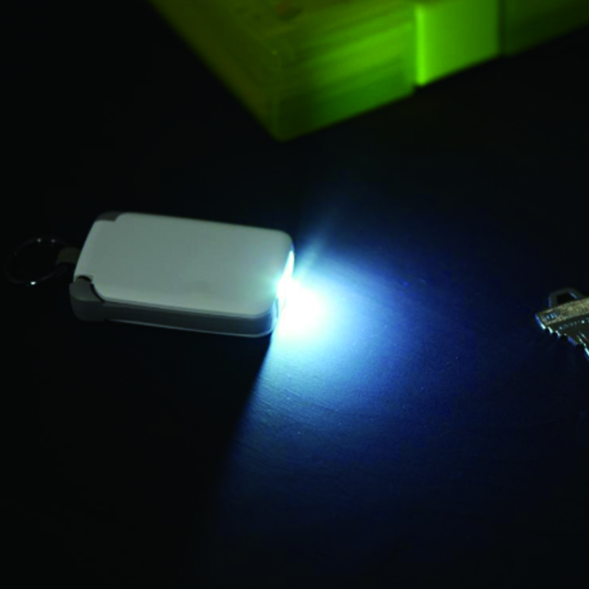 Mini Keychain Power Bank with LED Flashlight 3