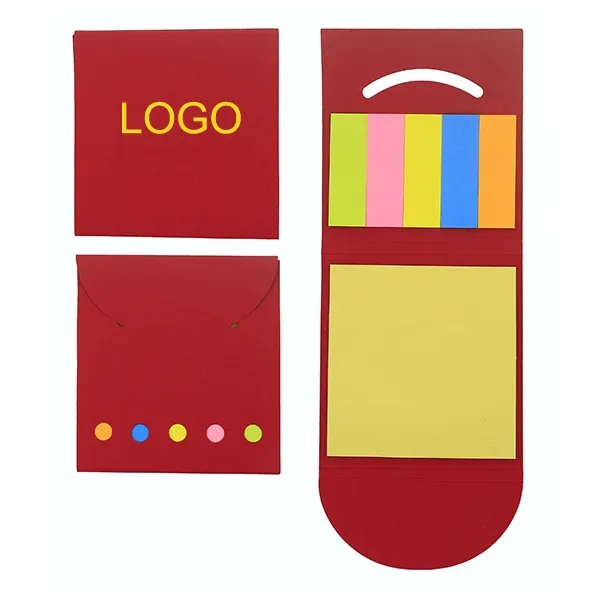 Sticky Notes And Flags In Pocket Case 3
