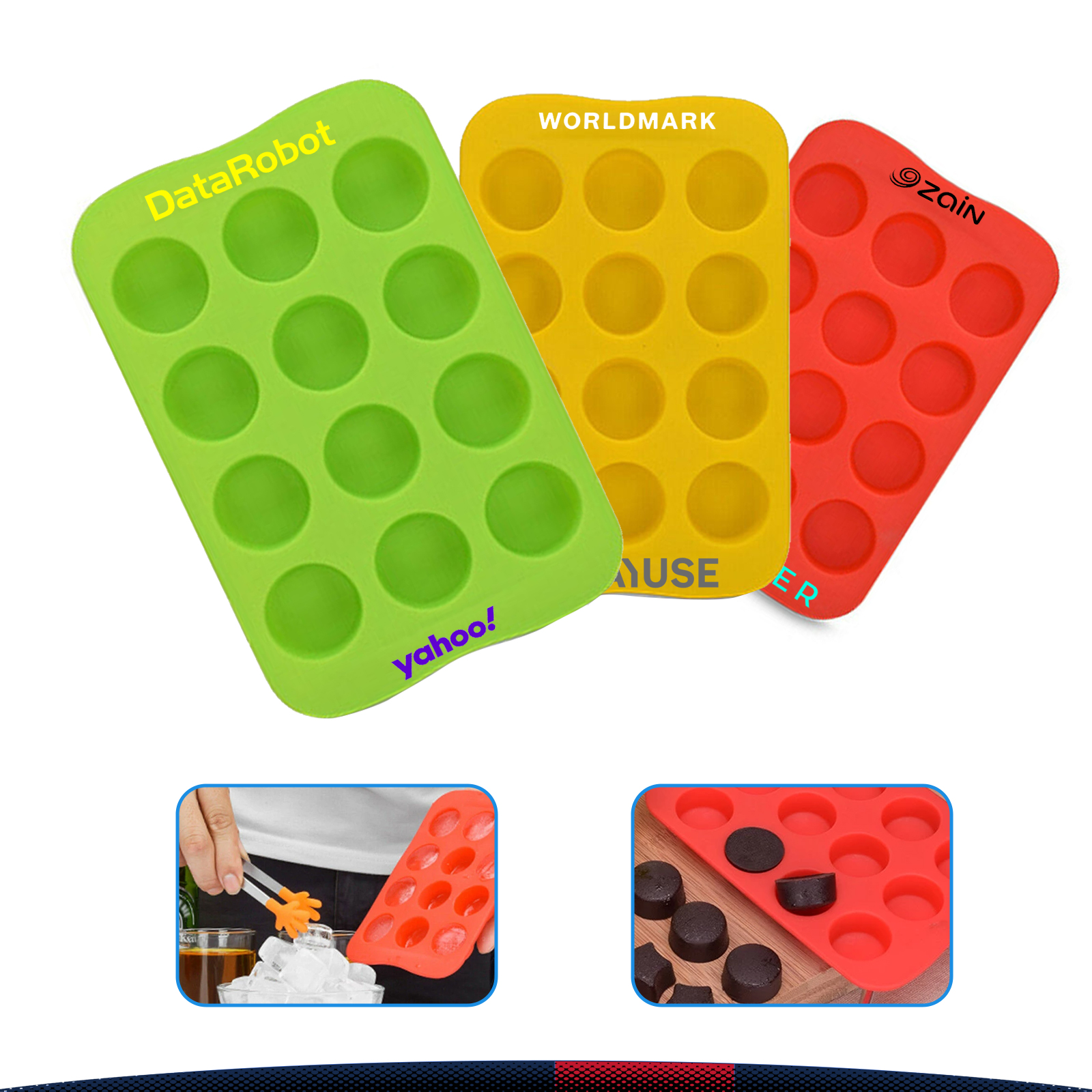 Round Ice Cube Trays 3