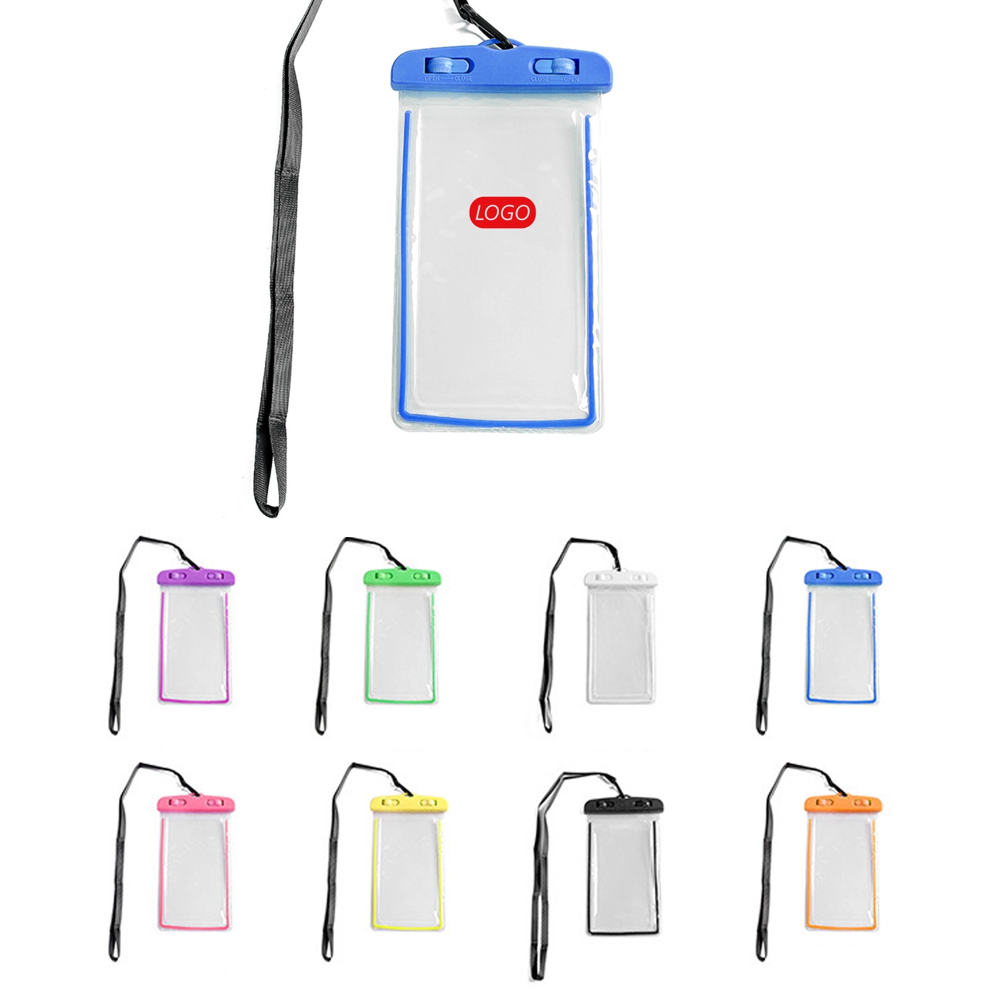 Swimming Waterproof Phone Bag With Lanyard 4