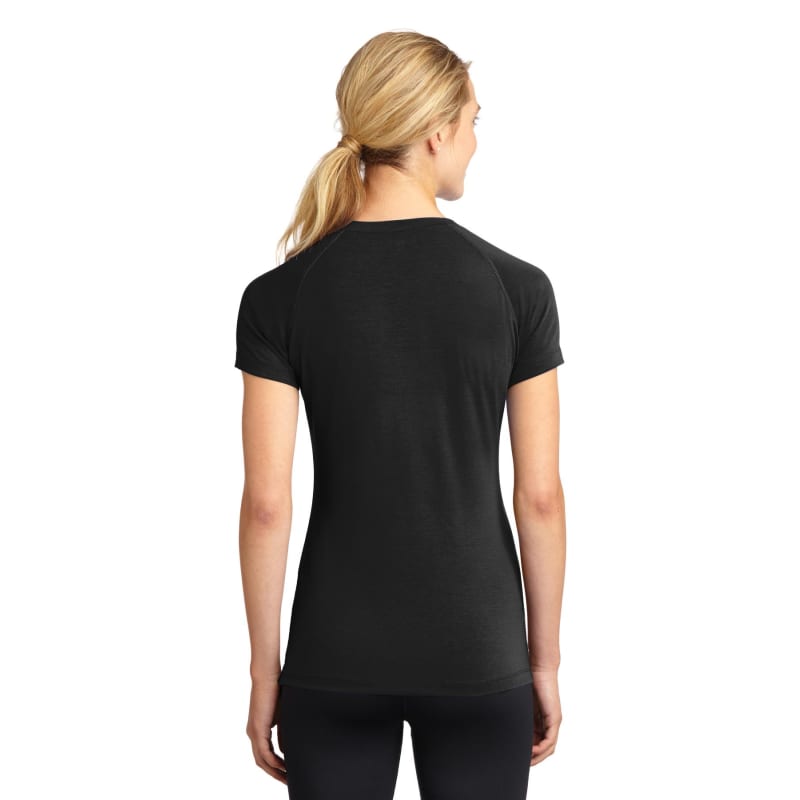 Sport-Tek Women's Ultimate Performance V-Neck. 49