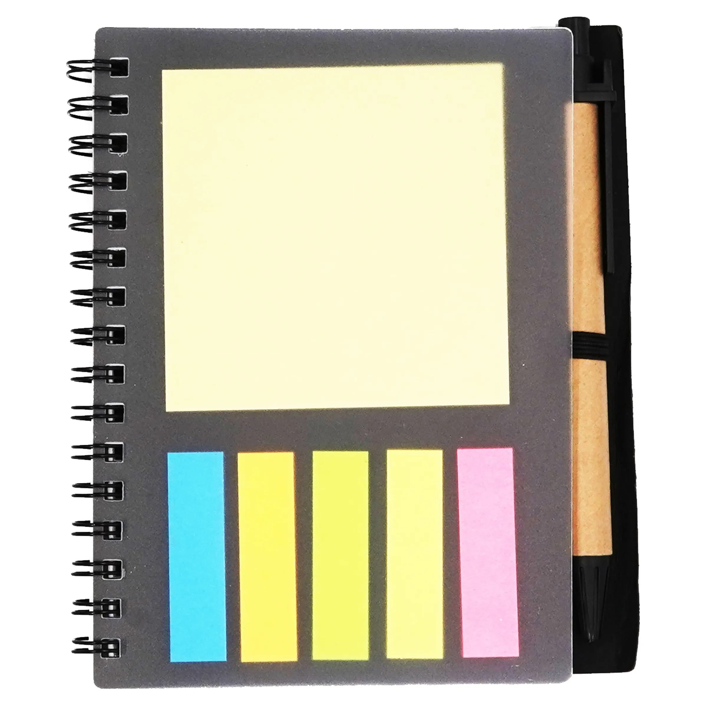 Paper Notebook With Sticky Notes 2
