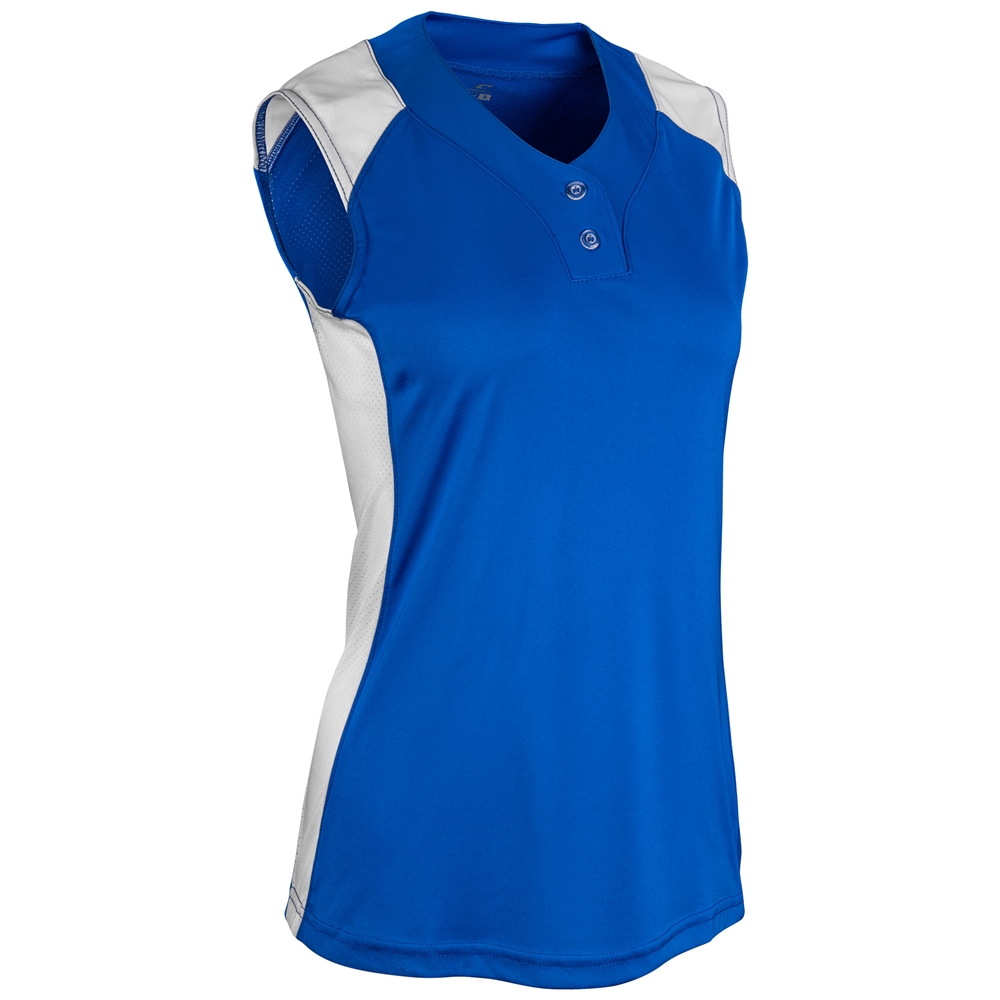 Infinite 2-Button Sleeveless Jersey 2