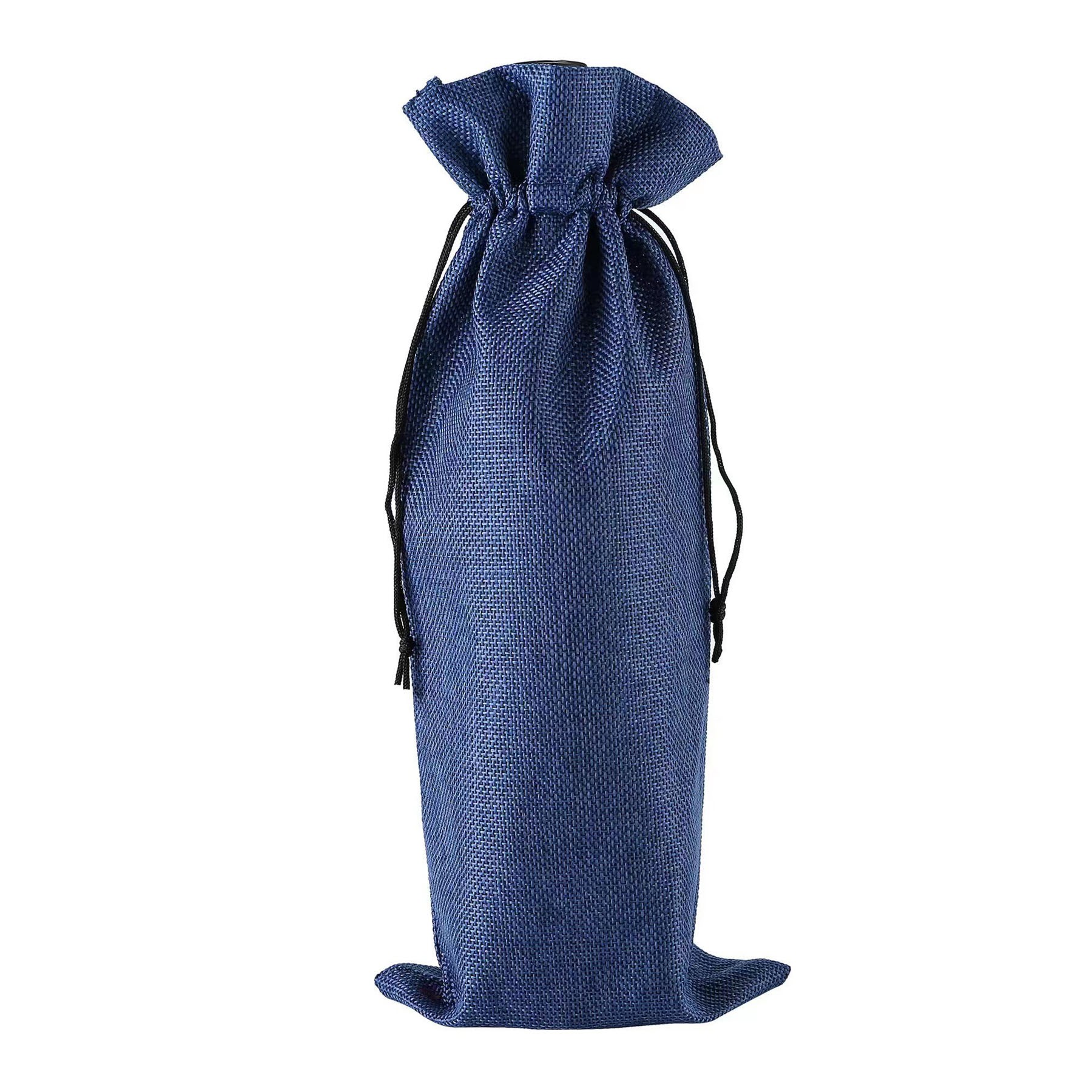 Jute Wine Bag With Drawstring 2