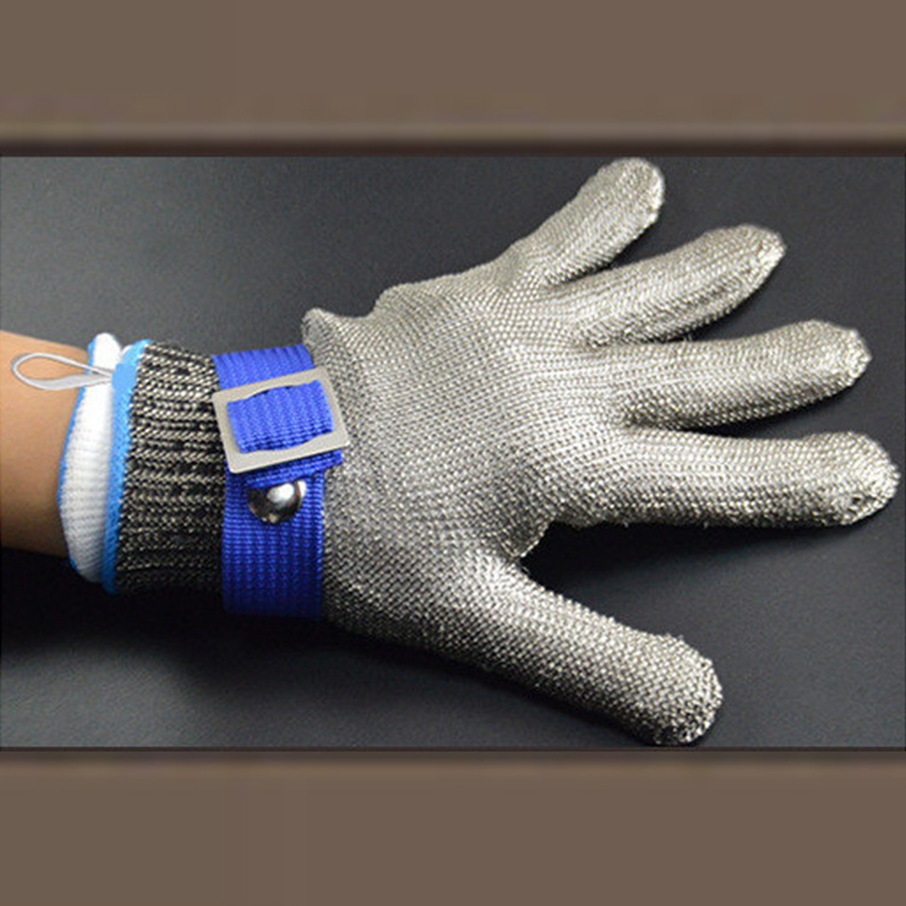 Stainless Steel Cut Resistant Gloves 4