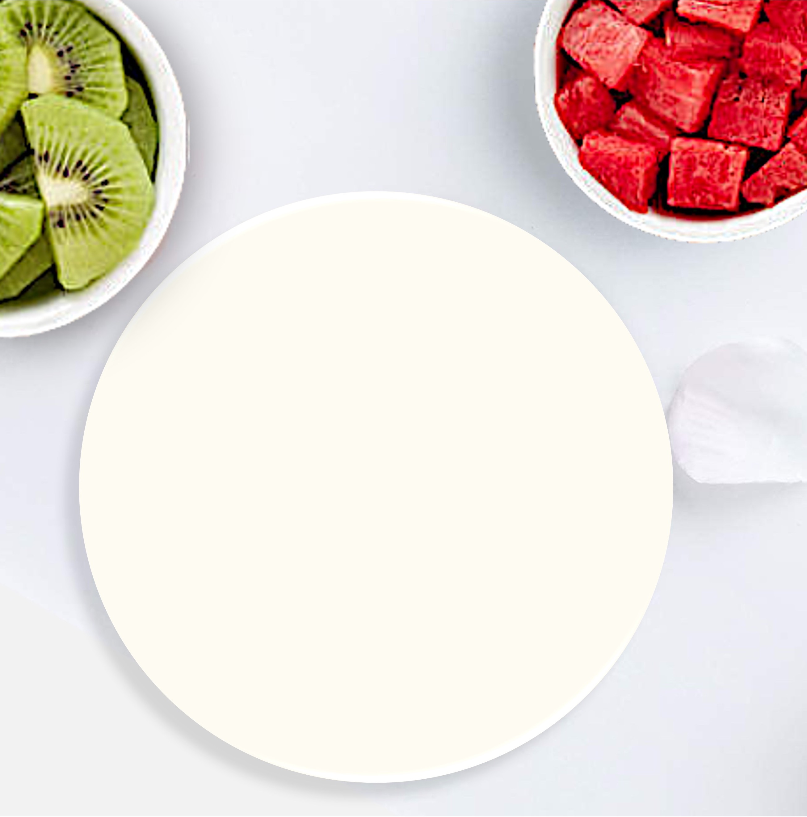 Custom Printed Round Absorbent Stone Coaster - Full Bleed 10