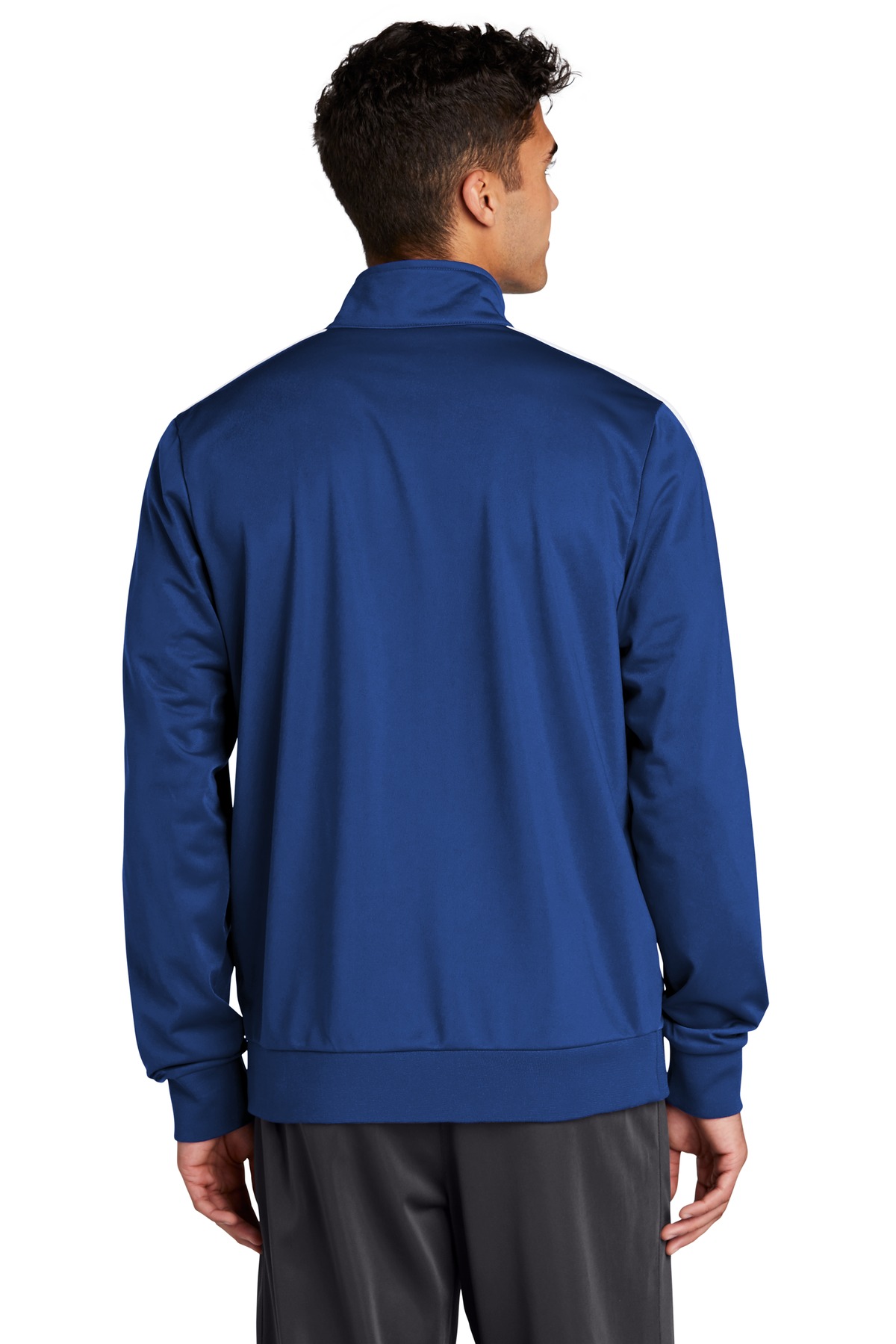 Sport-Tek Tricot Sleeve Stripe Track Jacket. JST94 22