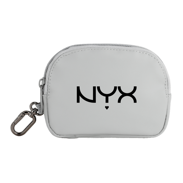 Branson Round Recycled PU Zip Pouch 14