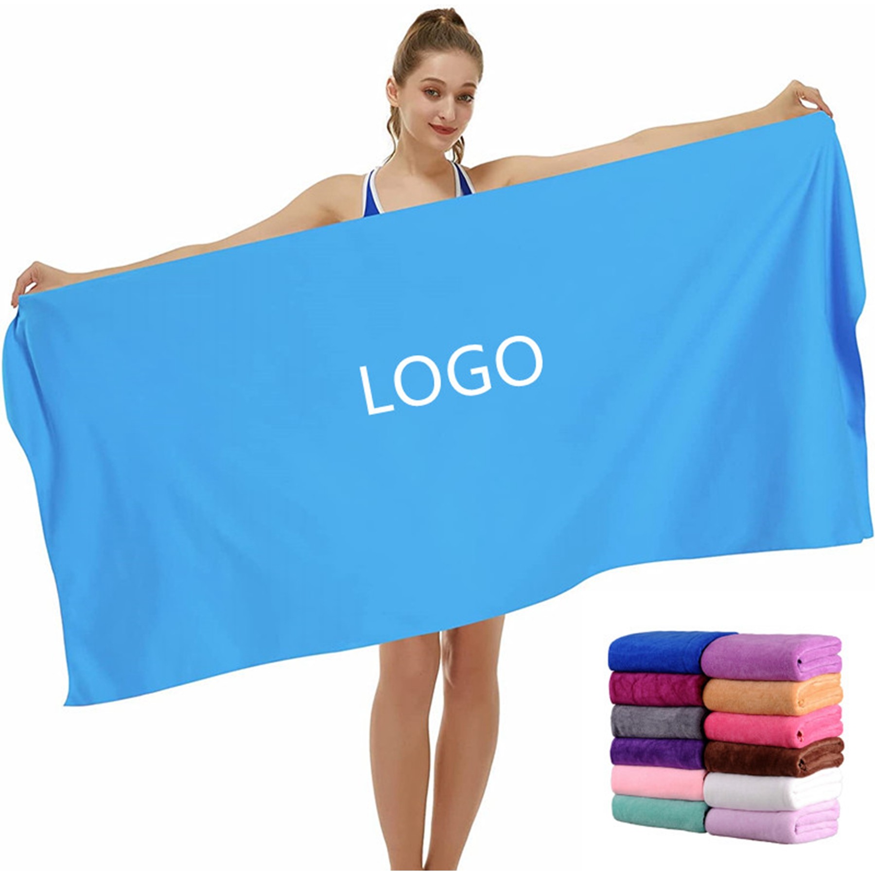 Dye-Sublimated Cooling Towel 1