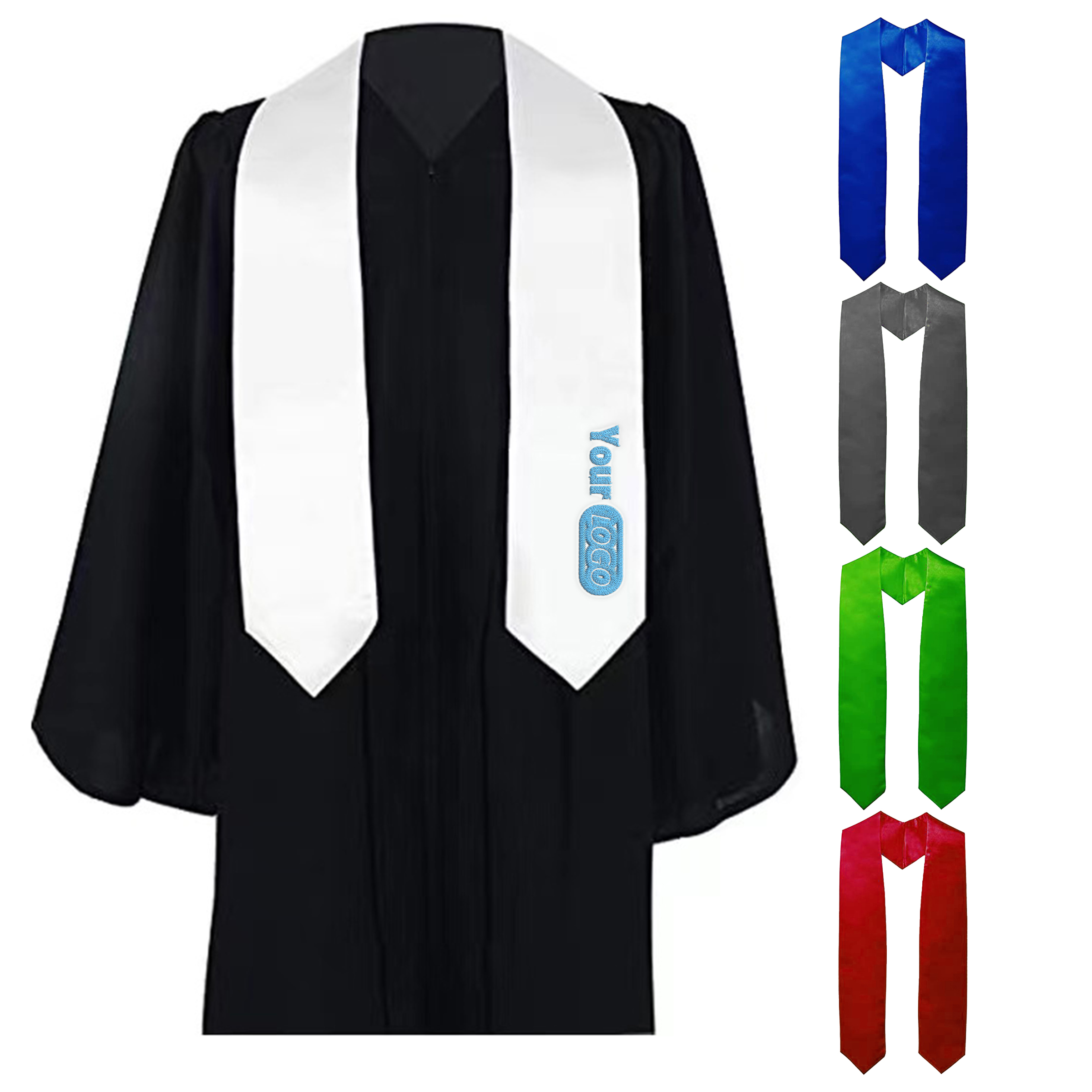 Silk Custom Graduation Sash 2