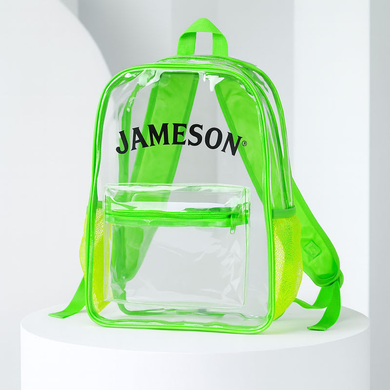 Pocket Clear Plastic Backpacks 39