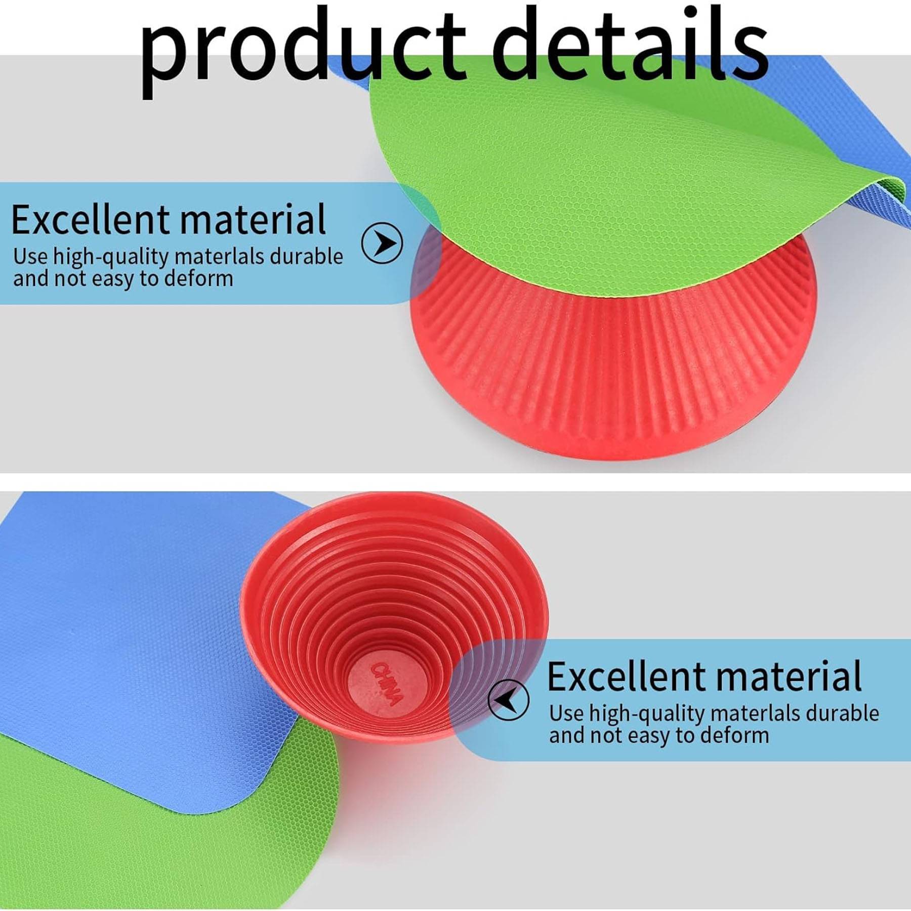 3 Pcs Rubber Jar Opener Gripper Pads 5