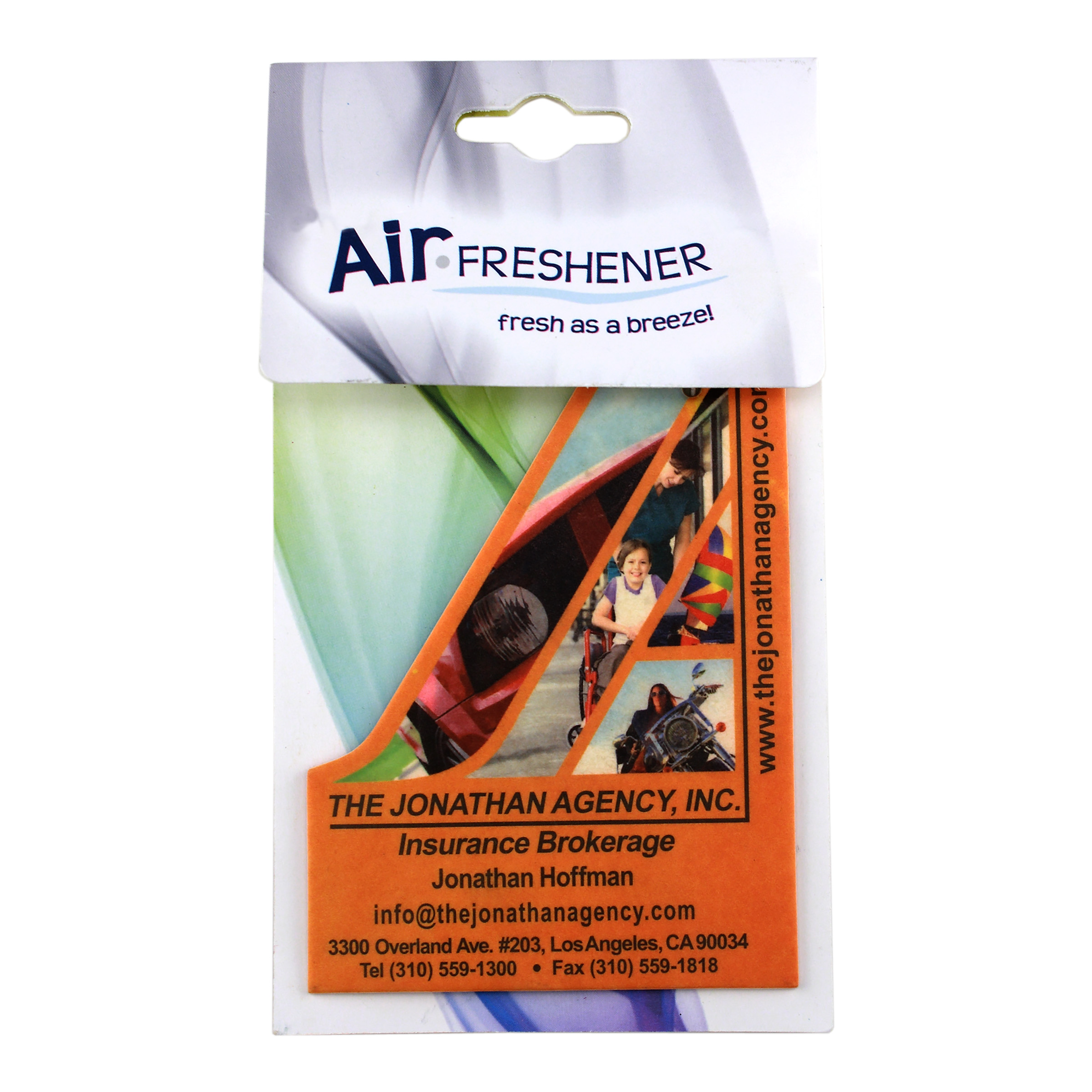 Custom Paper Air Fresheners (Stock Card) 5