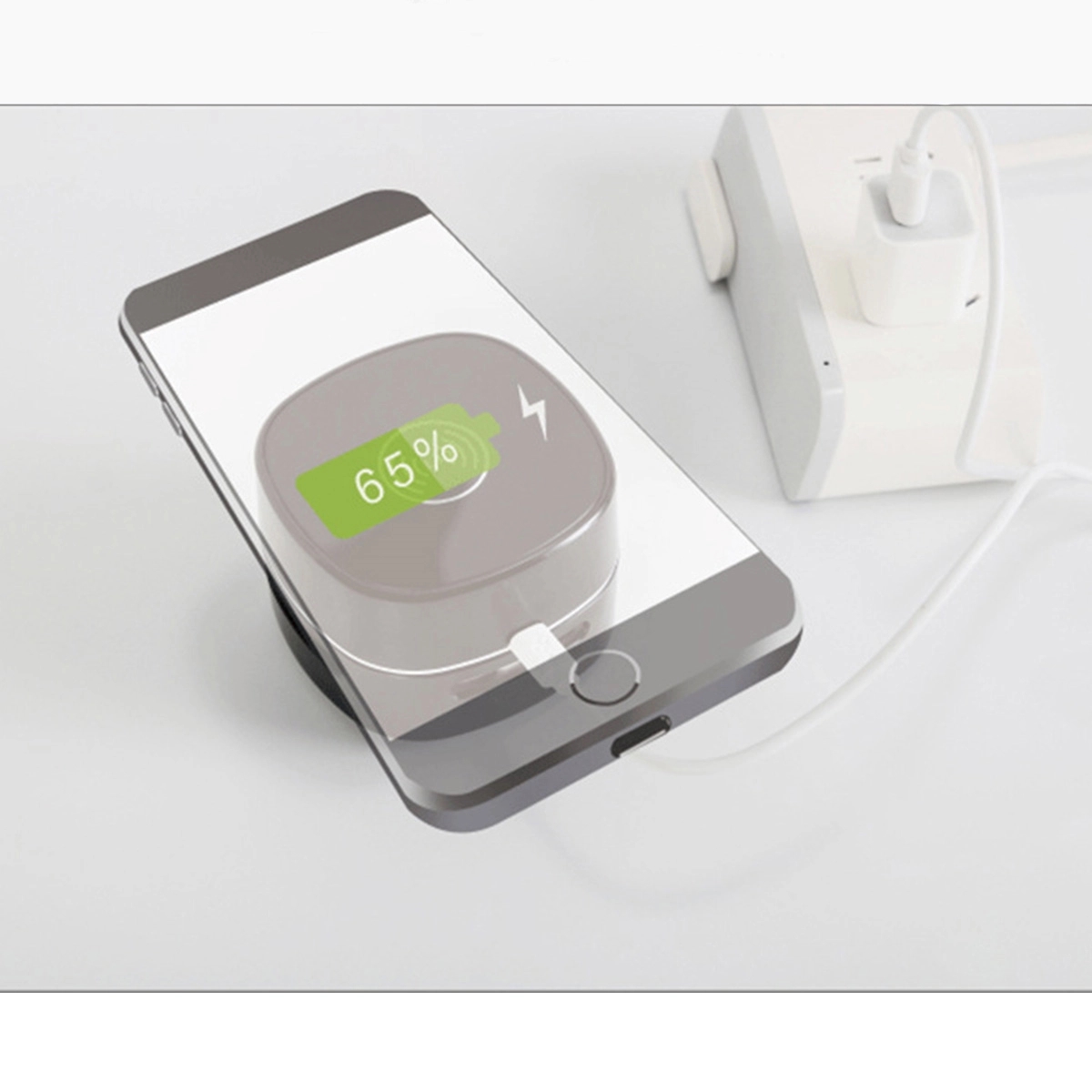 Wireless Phone Charging Desk Vacuum Cleaner 2