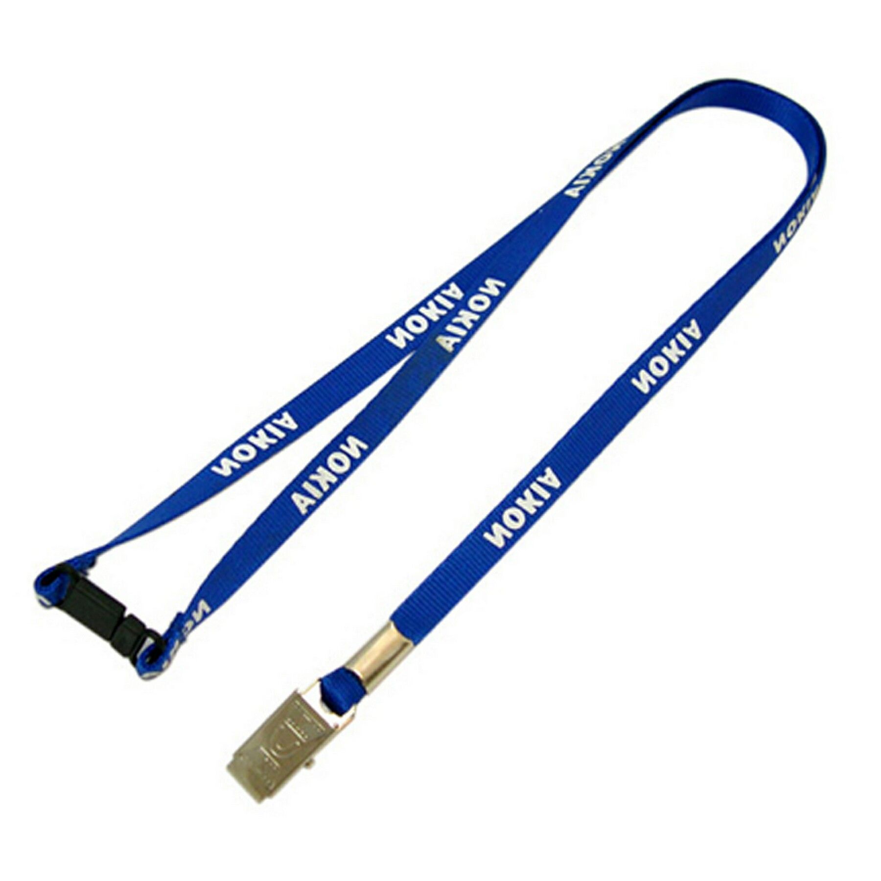 Nylon Silkscreen Lanyard - 3/8 inch 2