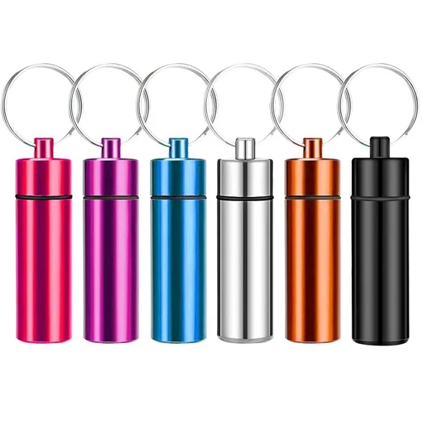 Aluminum Pill Case Bottle 2