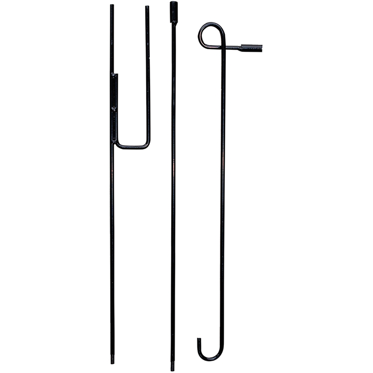 17.5" x 36.75" Custom Garden Banner Hardware 3