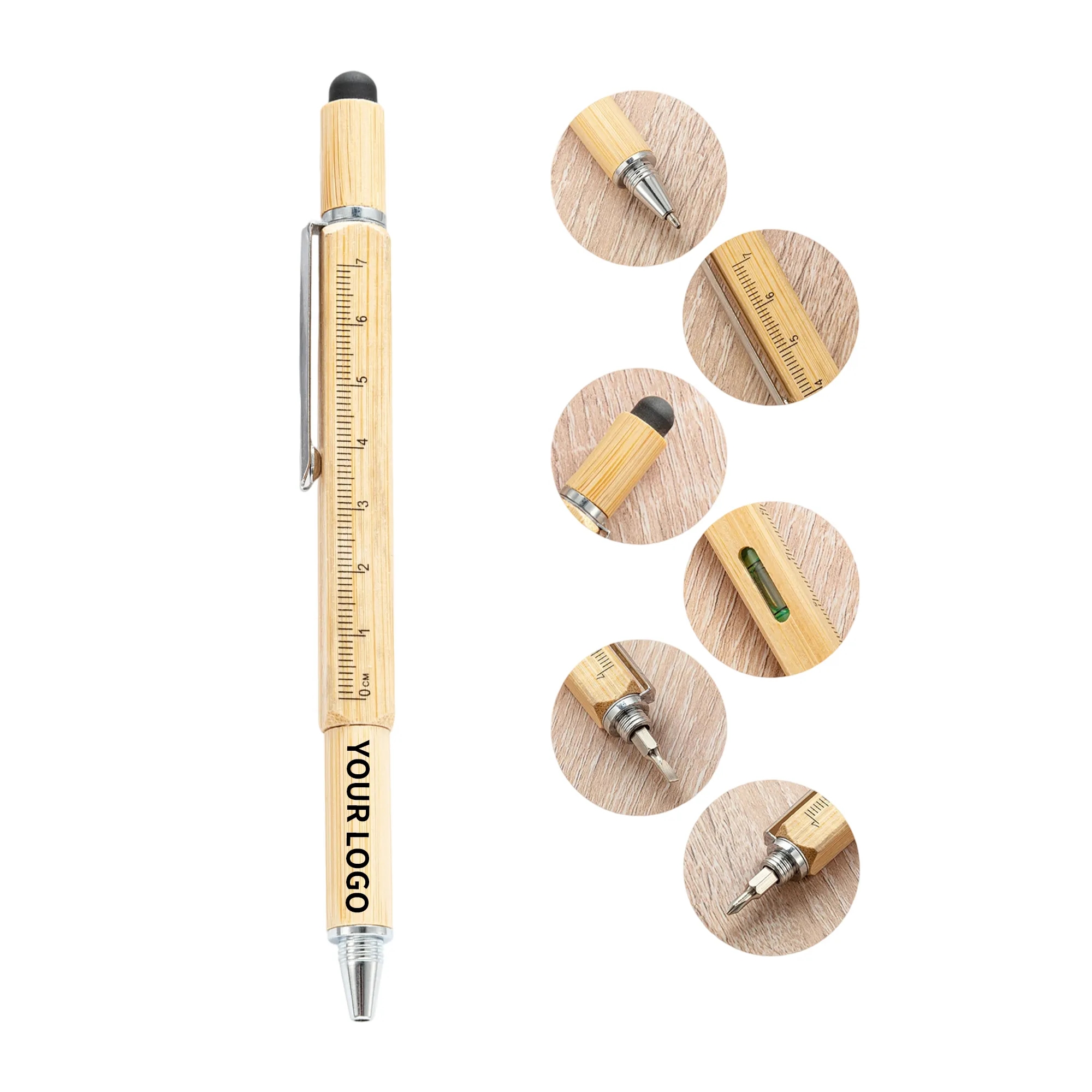 Bamboo Multi-Tool Pen 1