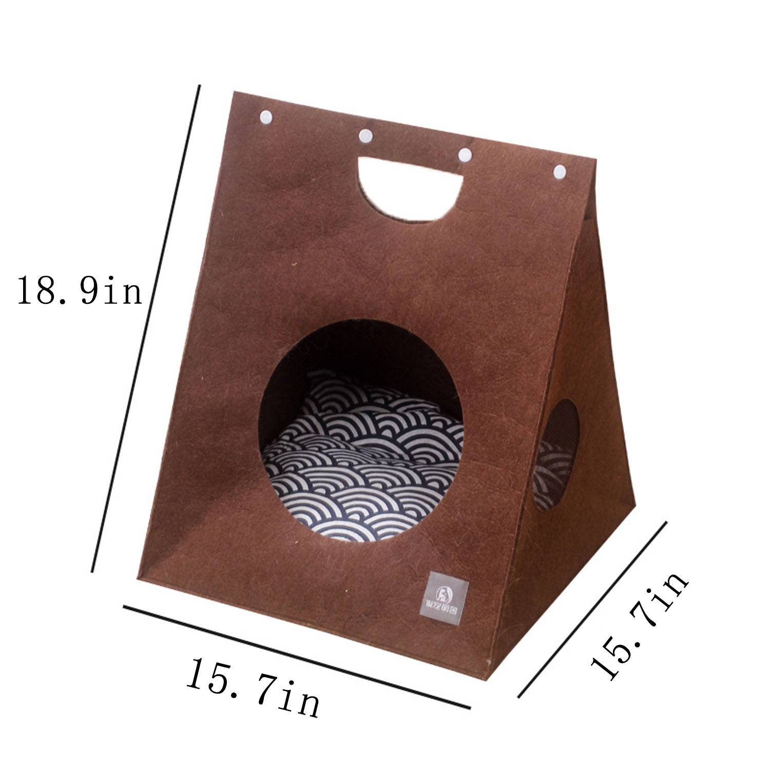Detachable And Foldable Breathable Felt Kennel 2