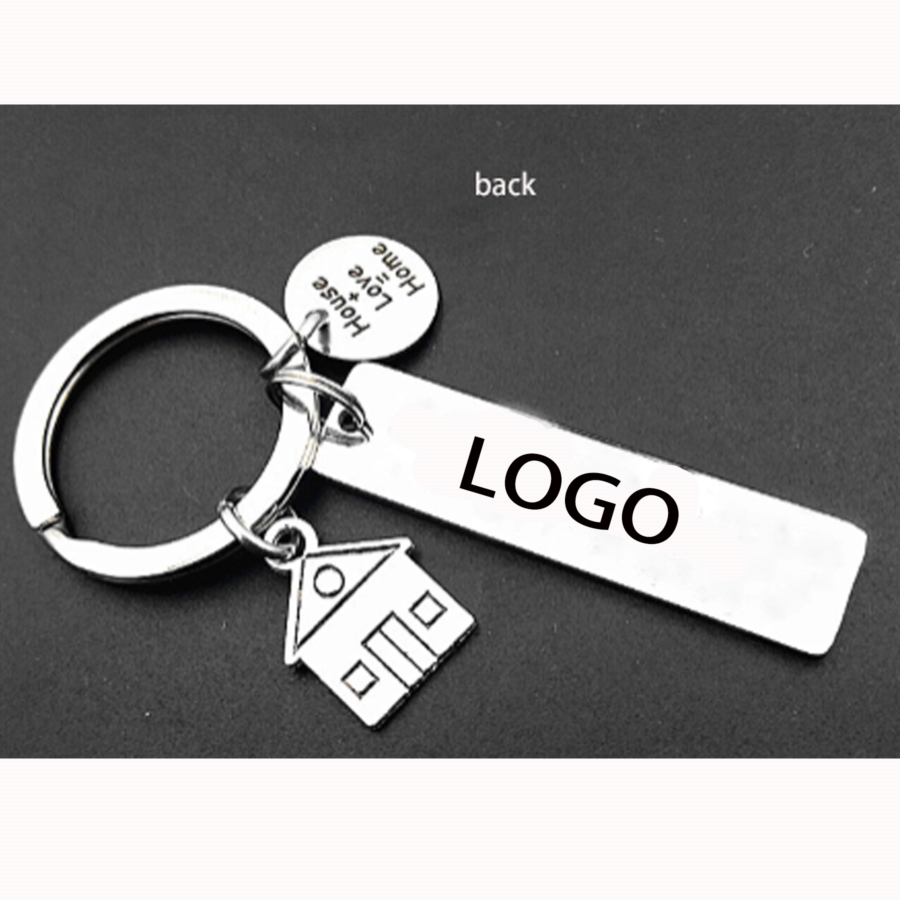 Keychain with 3 charms 3