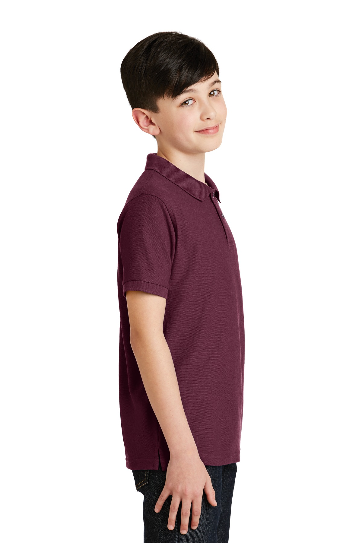 Port Authority® Youth Silk Touch Polo 14