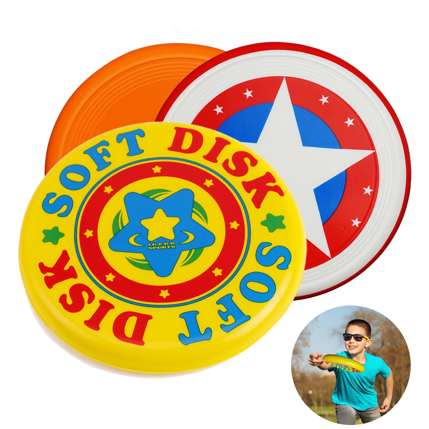 Pu Foam Soft fly disc For Children 2