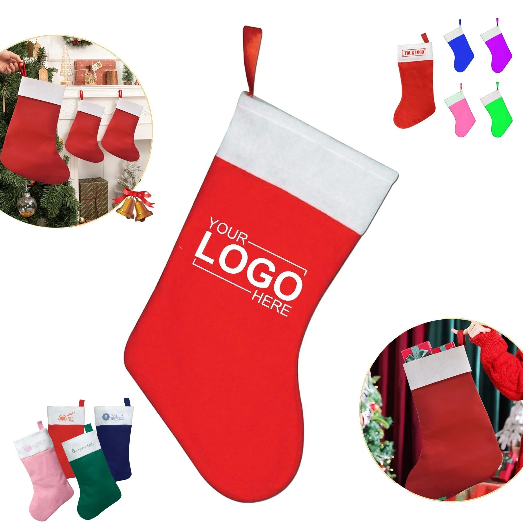 Custom Felt Christmas Stocking 2