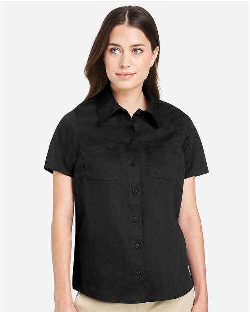 Women's Advantage IL Short Sleeve Dress Shirt - M585W 8