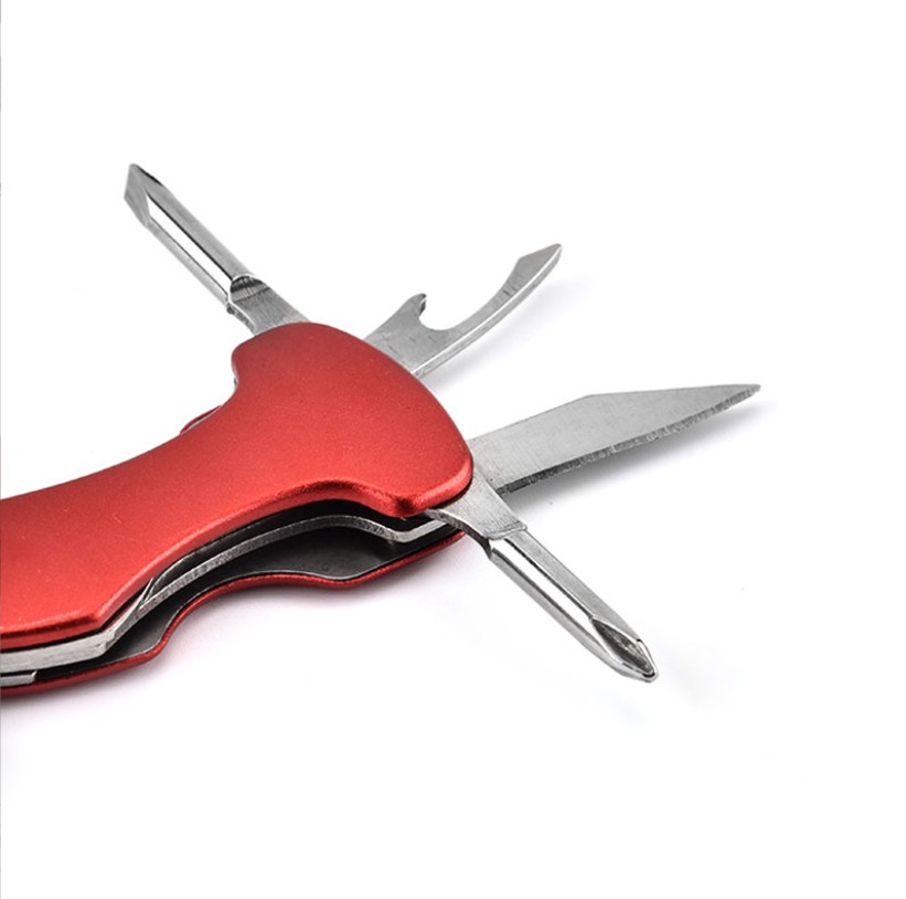 Stainless Steel Key Chain Pocket Multi-Tool 7