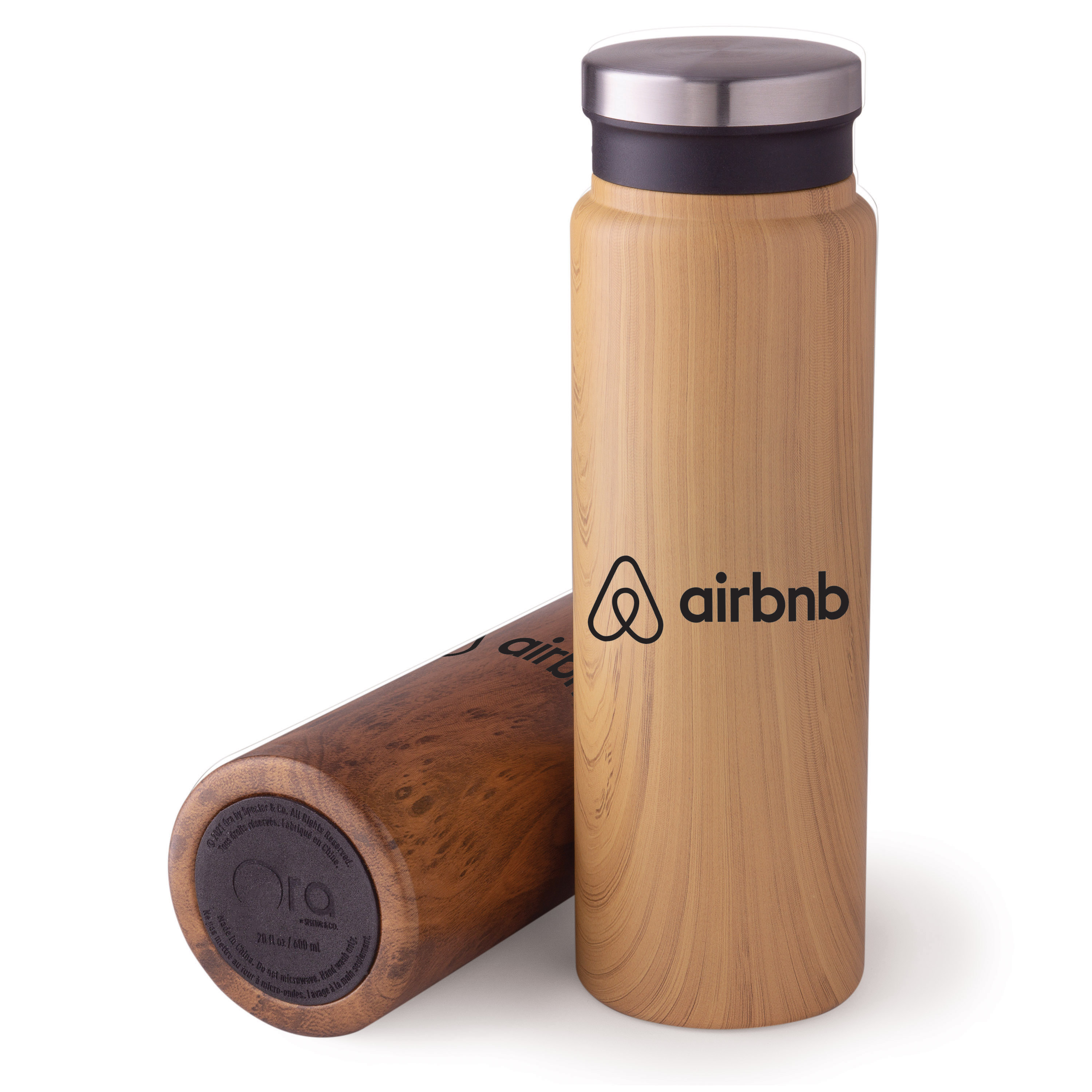 Trend setter natural 600 ml / 20 oz stainless steel bottle 5