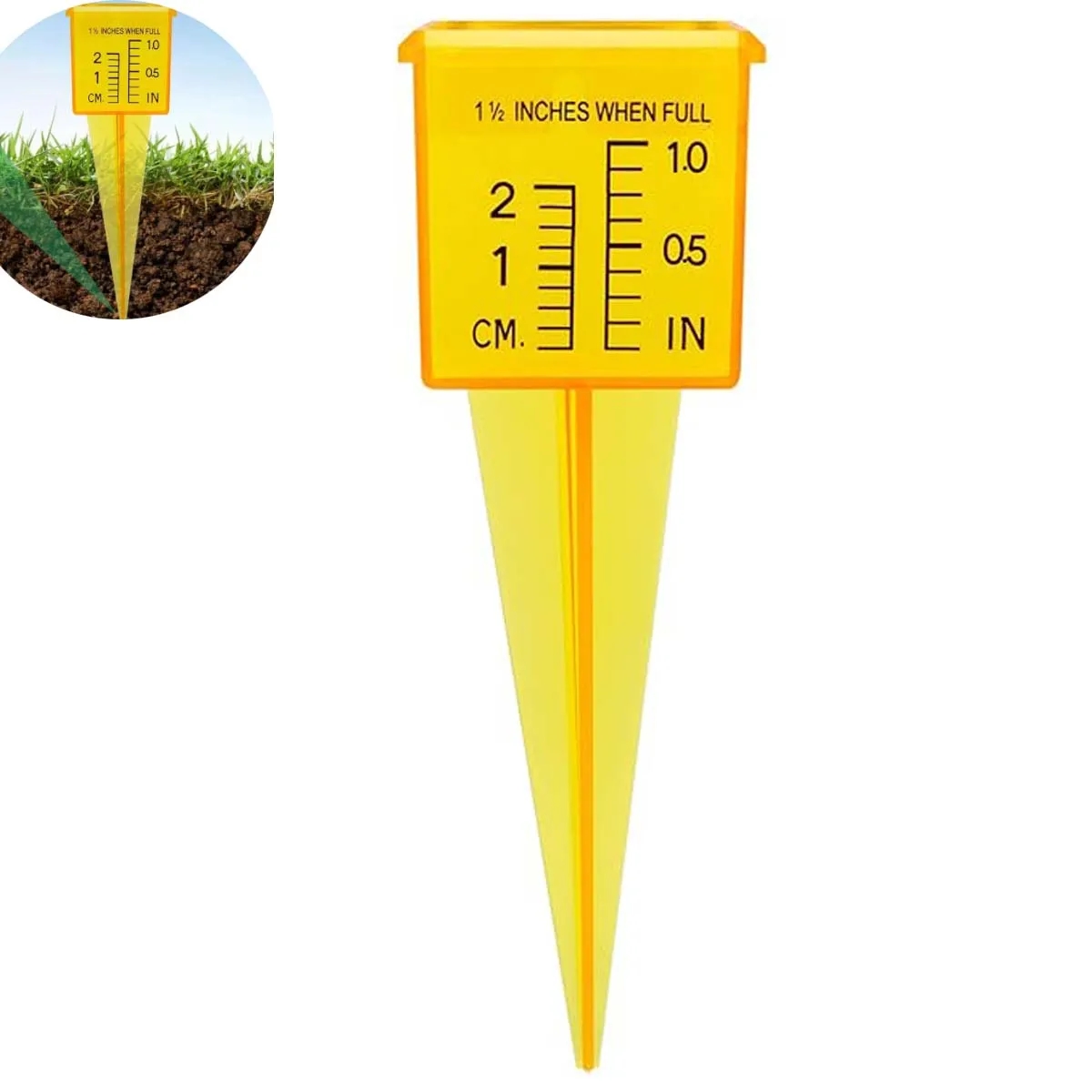 Garden Rain Sprinkler Water Gauge 4