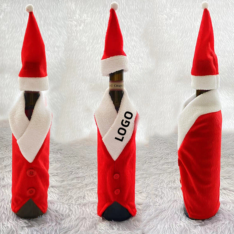 Christmas Wine Bottle Cover
