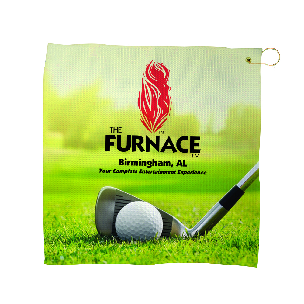 16" x 16" Full Bleed Microfiber Waffle Towel