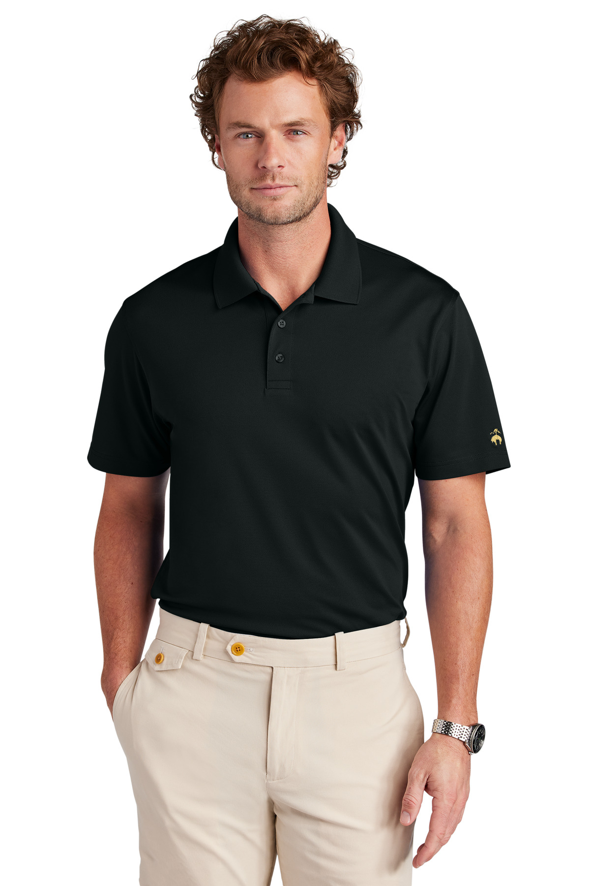 Brooks Brothers Mesh Pique Performance Polo BB18220 18
