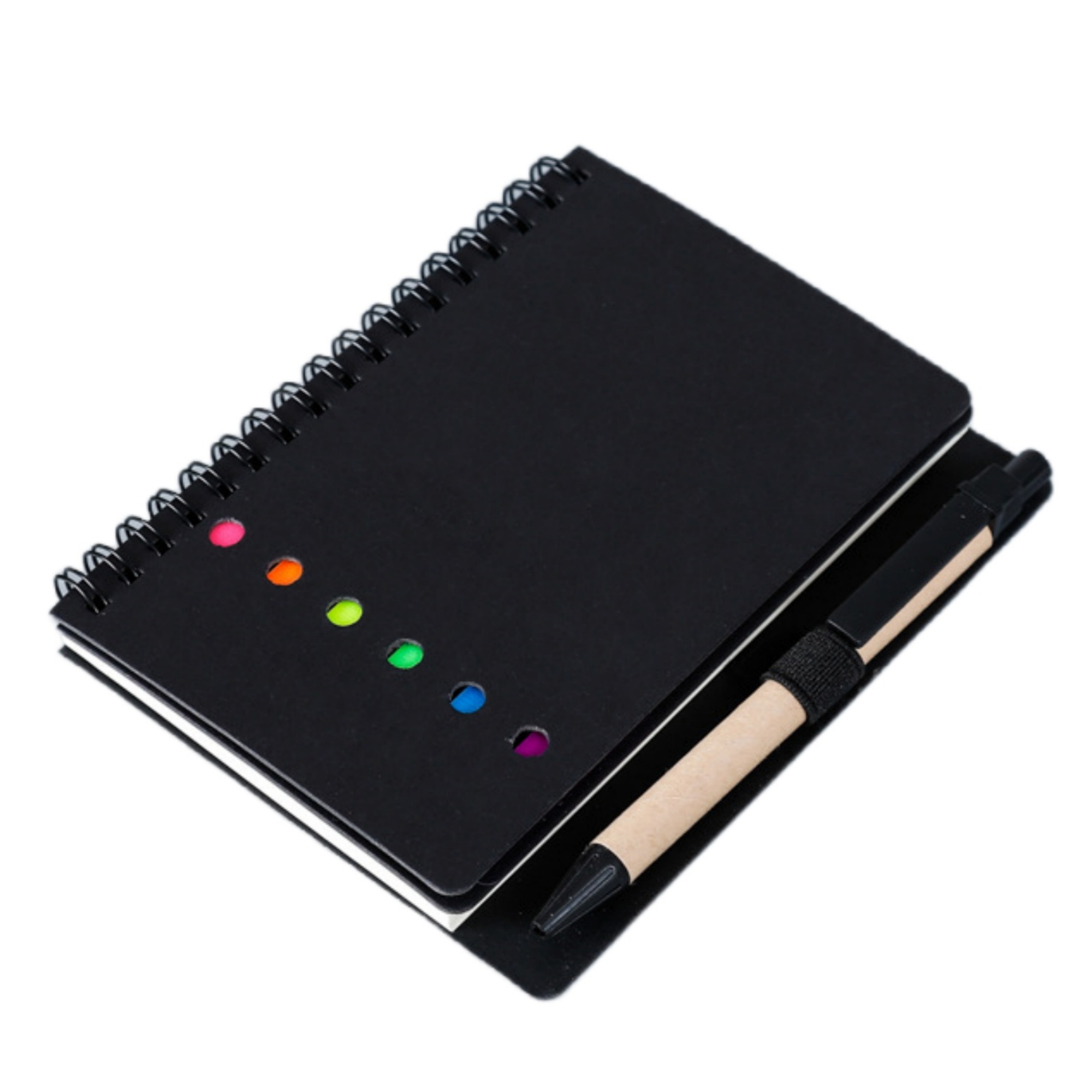 Spiral Notebook with Sticky Note 3