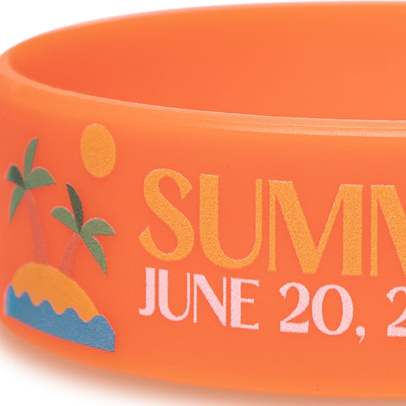 3/4 Inch Full Color Printed Wristbands 70