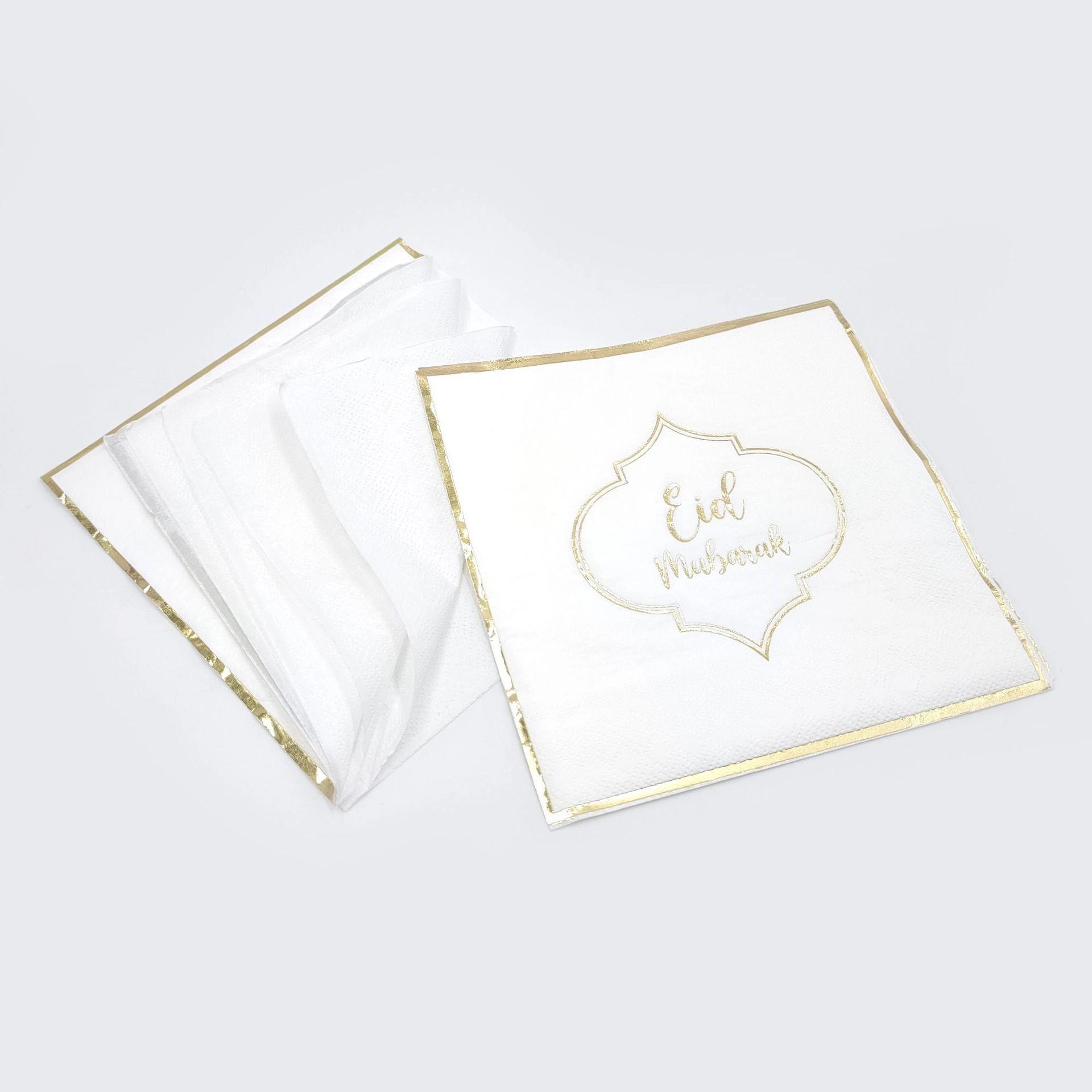 Custom Gold Foil Disposable Paper Napkins 4