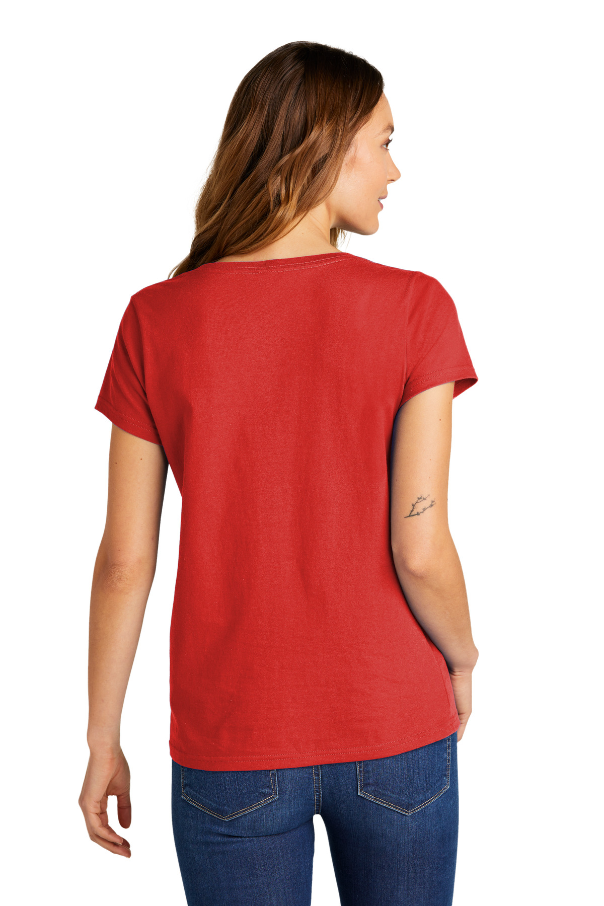 District Women's The Concert Tee V-Neck DT5002 23
