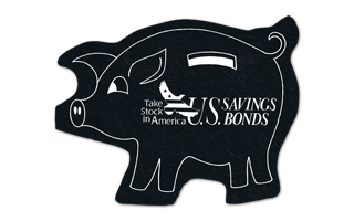 Piggy Bank Recycled Rubber Jar Opener 5PG 6