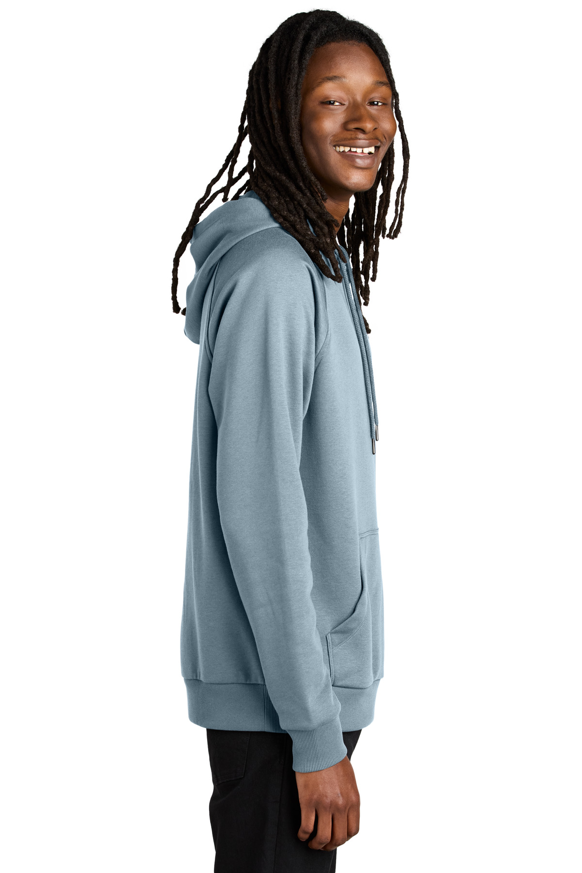 Allmade Unisex Organic CVC Fleece Pullover Hoodie AL5000 2