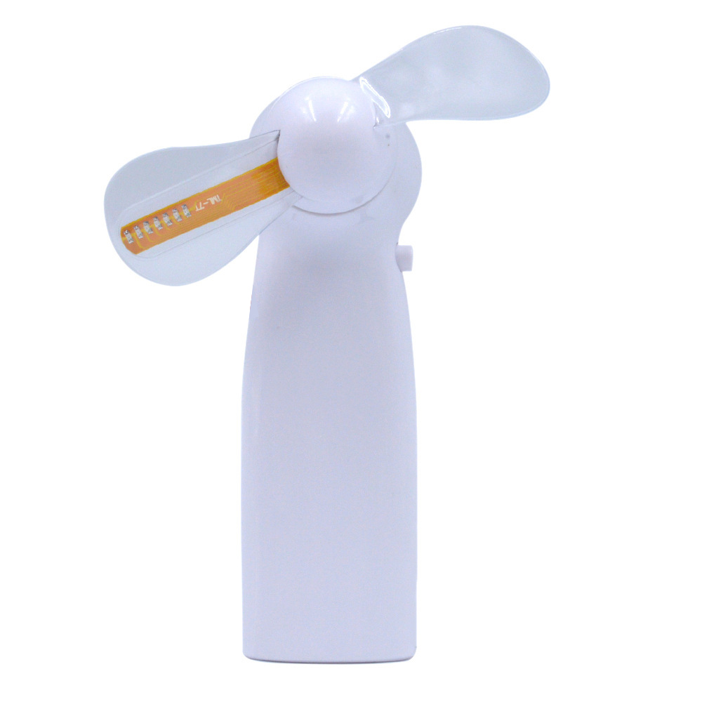 Programmable Mini Fan With LED Light 3