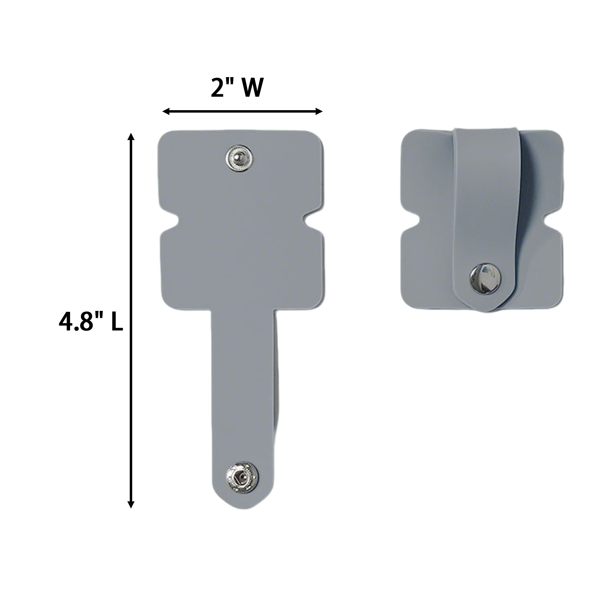 Silicone Cord Keeper With Buckle Strap 4.8" x 2" 3